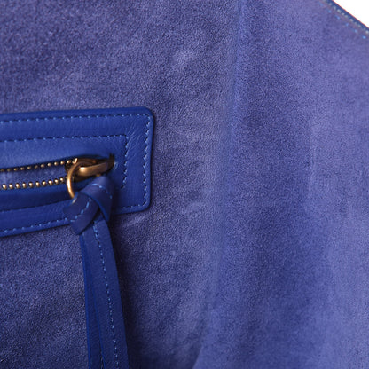 Celine Supple Calfskin Medium Phantom Luggage Indigo 13 of 17