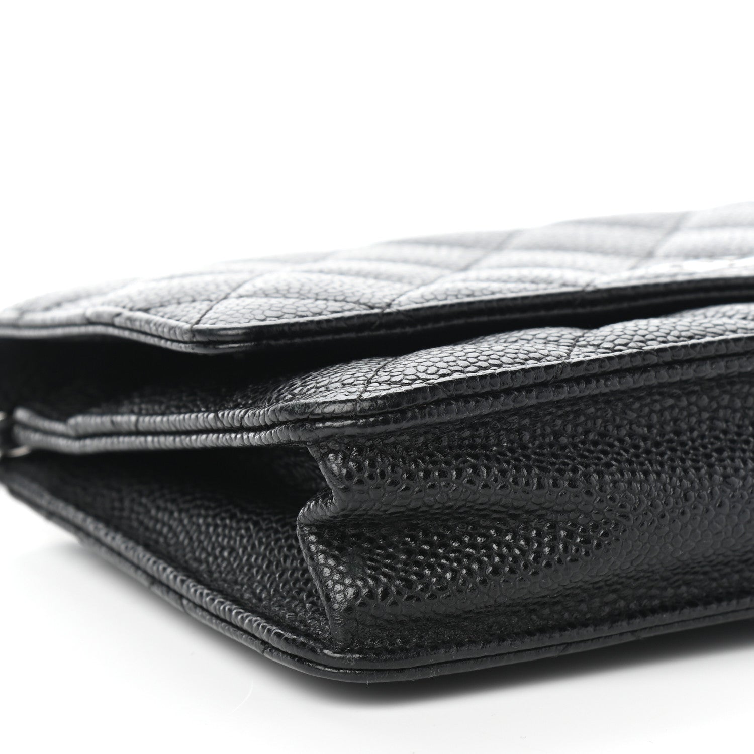 Chanel Caviar Quilted Wallet On Chain WOC Black 9 of 10