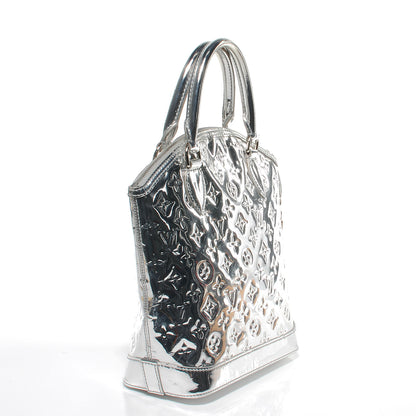 Louis Vuitton Monogram Miroir Lockit Silver 3 of 7