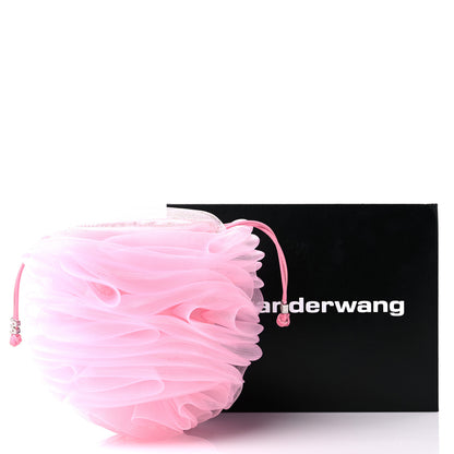 Alexander Wang Tulle Mesh Pom Bag Cradle Pink 9 of 9