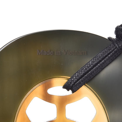 Hermes Buffalo Horn Lacquer Lift Necklace GM Black 6 of 7
