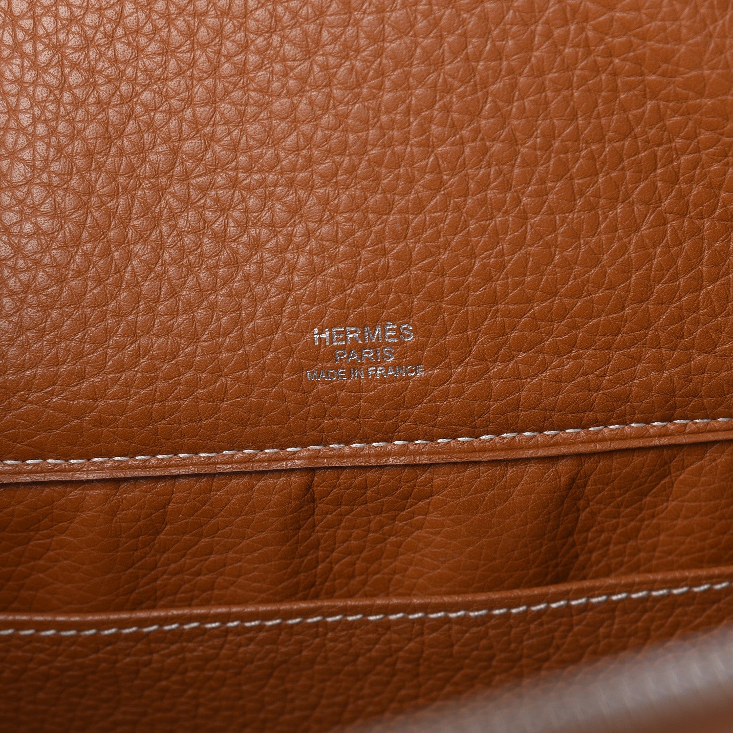 Hermes Taurillon Clemence Atlas Gold 6 of 11