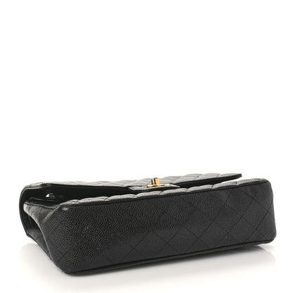 Chanel Caviar Quilted Medium Double Flap Black 4 of 11