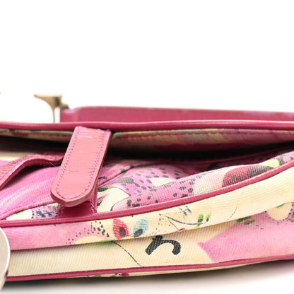 Christian Dior Canvas Filth Saddle Bag Multicolor 10 of 16