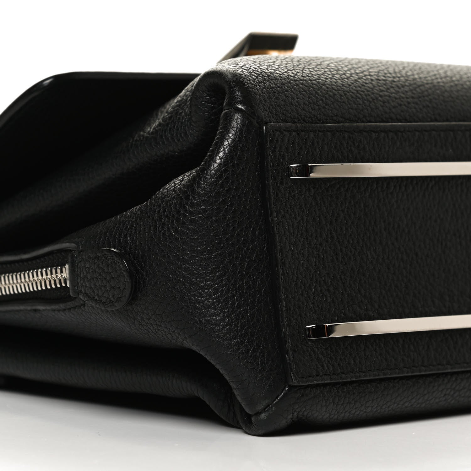 Balenciaga Grained Calfskin Le Dix Mini Soft Cartable Crossbody Black 8 of 14