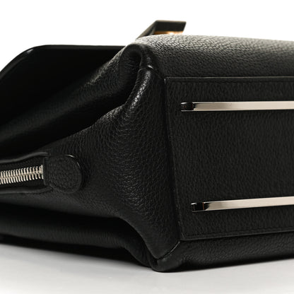 Balenciaga Grained Calfskin Le Dix Mini Soft Cartable Crossbody Black 8 of 14