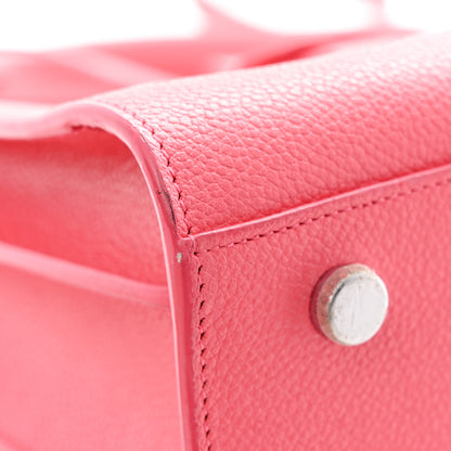 Saint Laurent Grained Calfskin Small Sac De Jour Rose Clair 14 of 15
