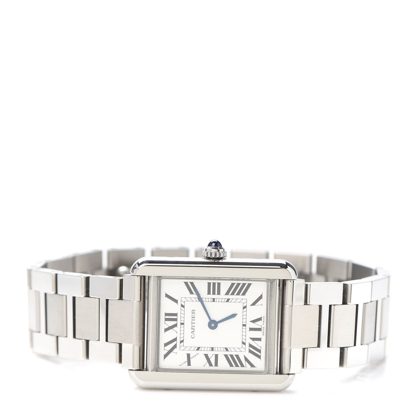 Stainless Steel 24mm Tank Solo Quartz Watch