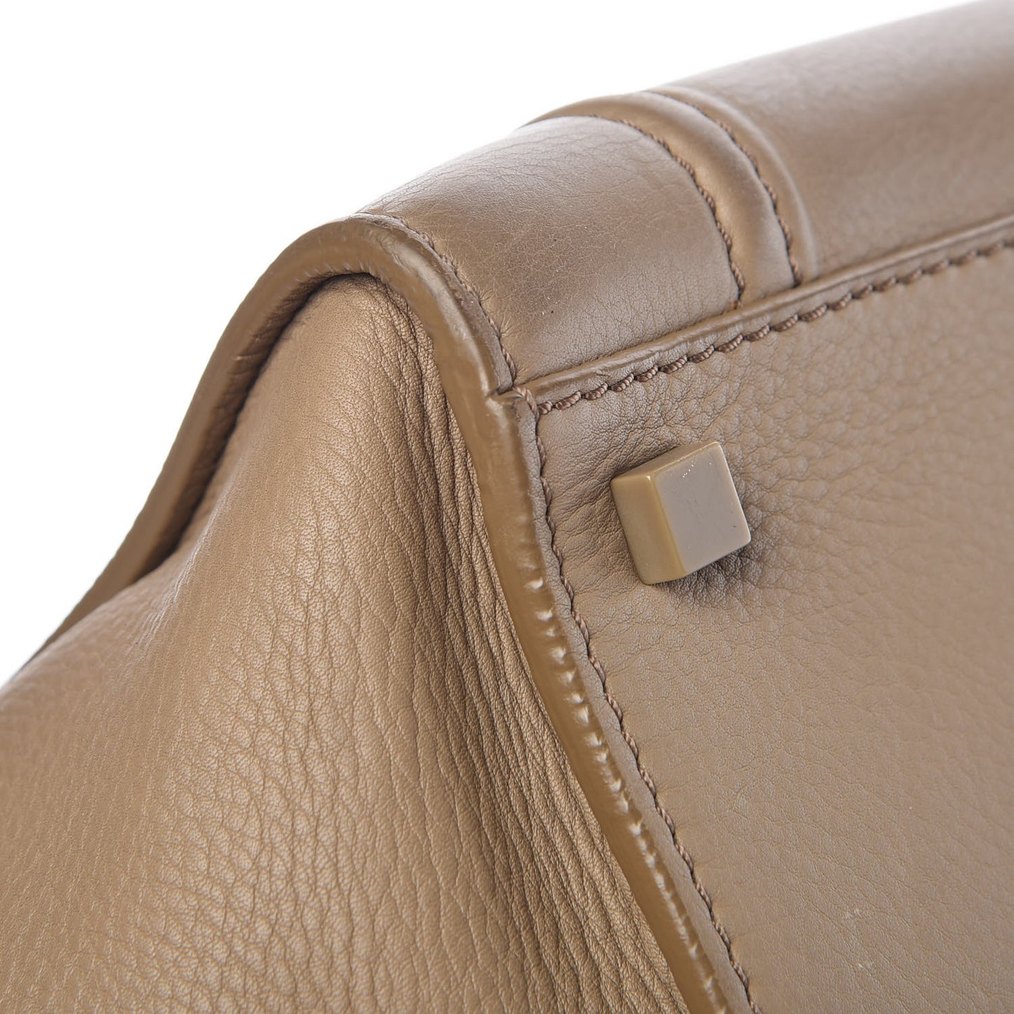 Supple Calfskin Medium Phantom Luggage Beige
