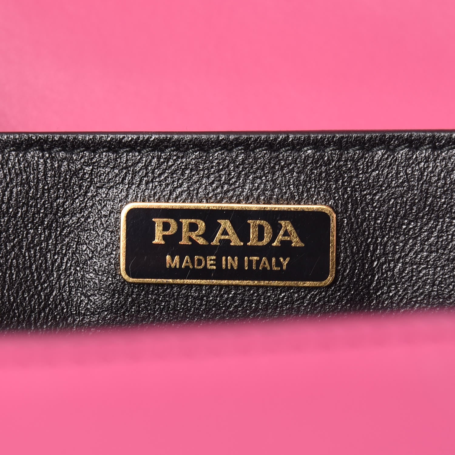 Prada City Calf Saffiano Cahier Bag Fuxia Black 8 of 11