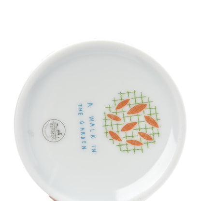 Hermes Porcelain A Walk In The Garden Tea Cup And Saucer 3 of 6