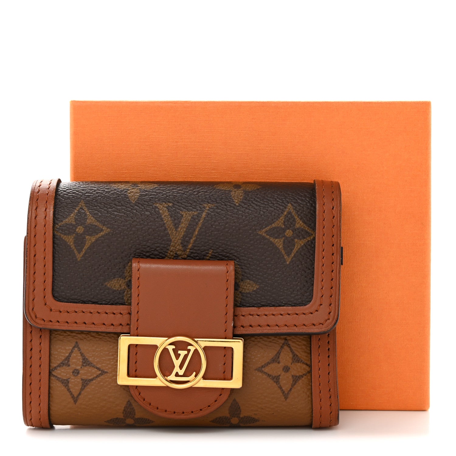 Louis Vuitton Reverse Monogram Dauphine Wallet 3 of 9