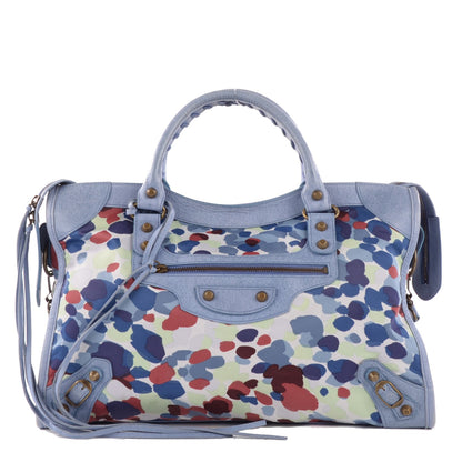 Balenciaga Agneau Nylon Watercolor City Nuage 1 of 9