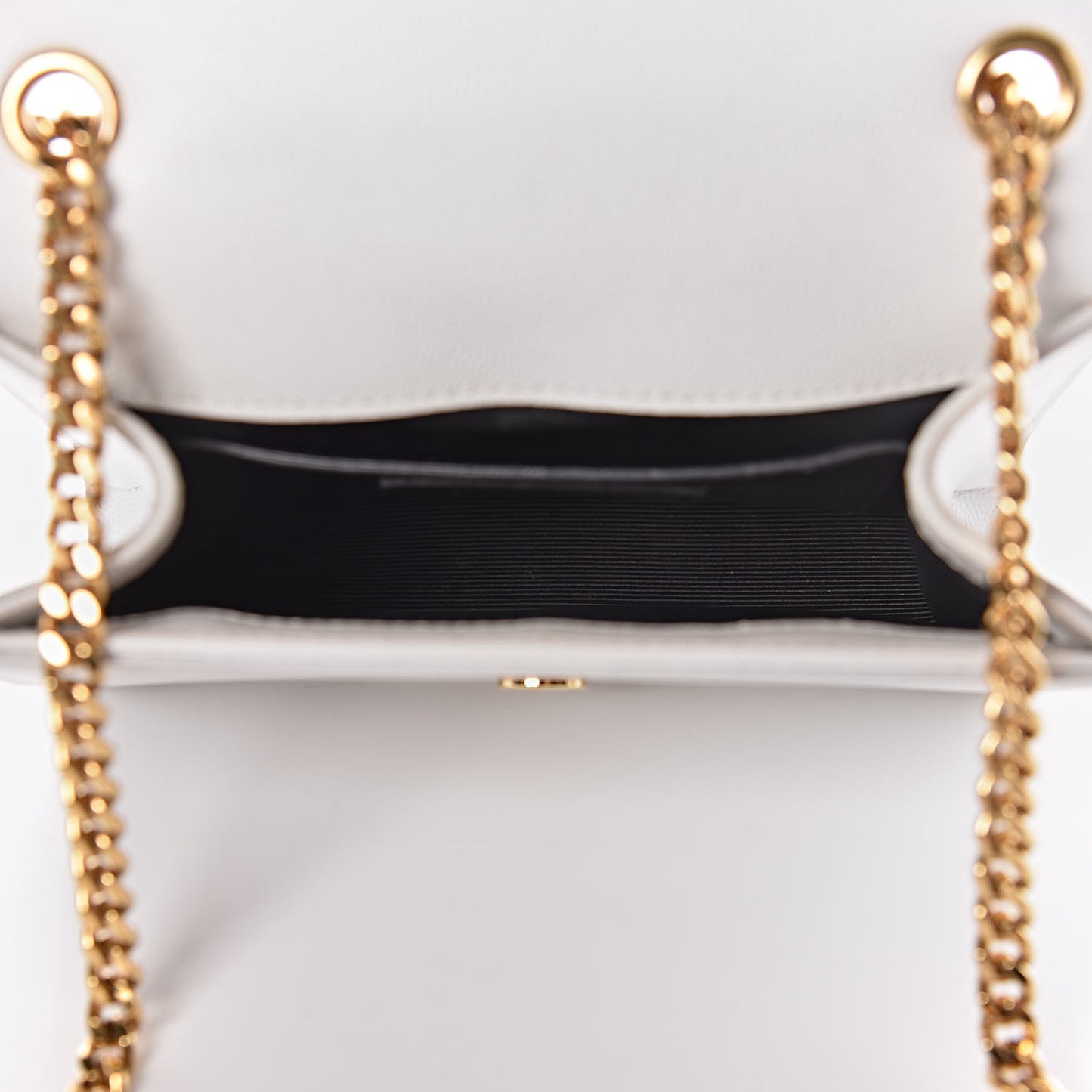 Grain De Poudre Small Monogram Kate Satchel Optical White