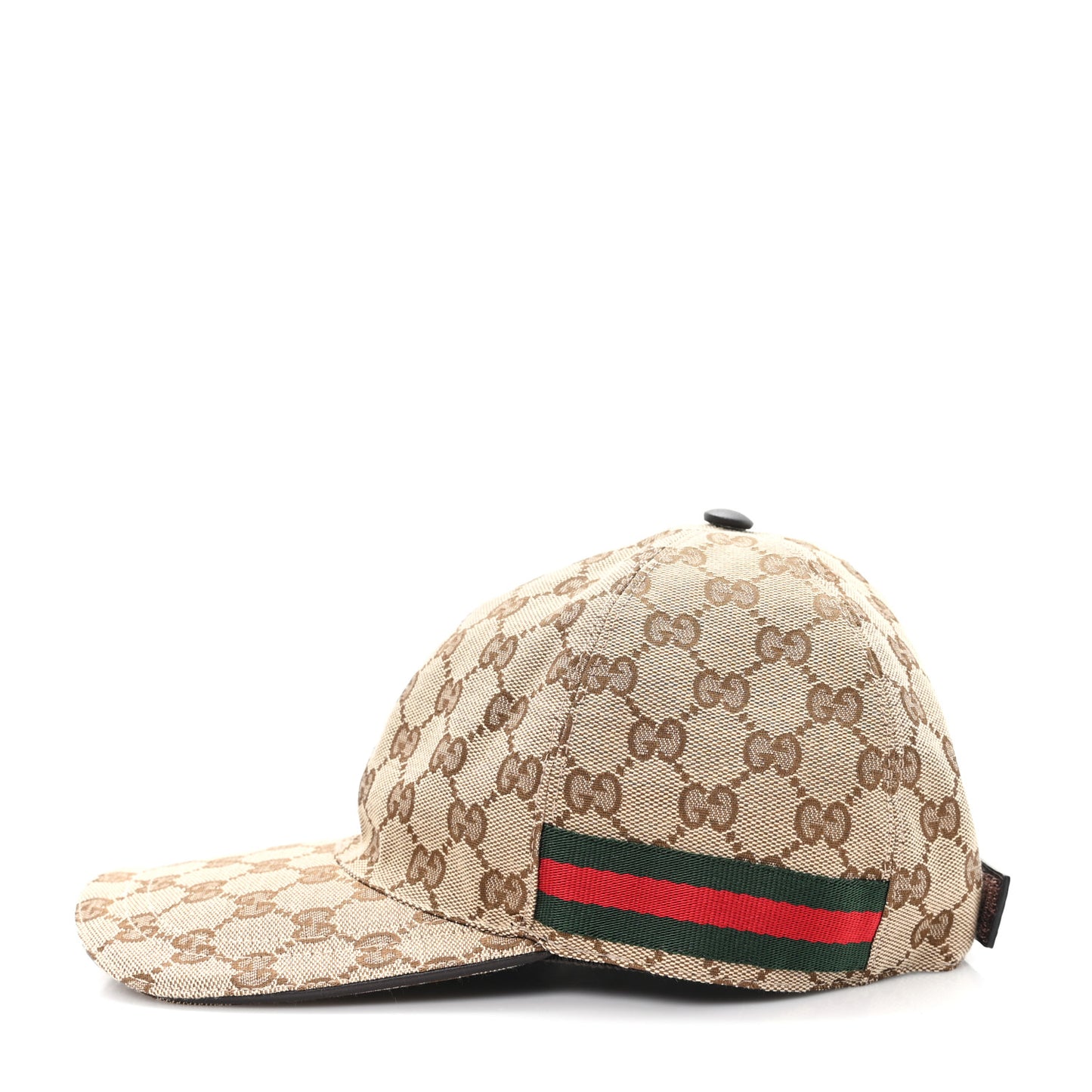 Monogram Web Baseball Hat M Beige Cocoa