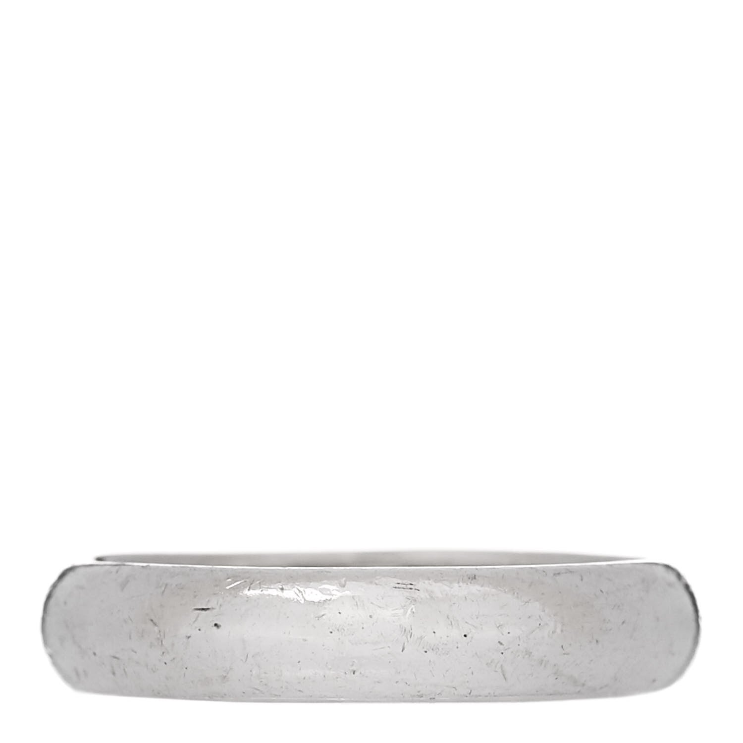 Tiffany Sterling Silver 1837 Lock Charm Ring 52 6 3 of 4