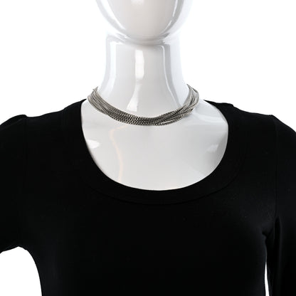 David Yurman Sterling Silver 14K Yellow Gold Multi Box Chain Necklace 2 of 4