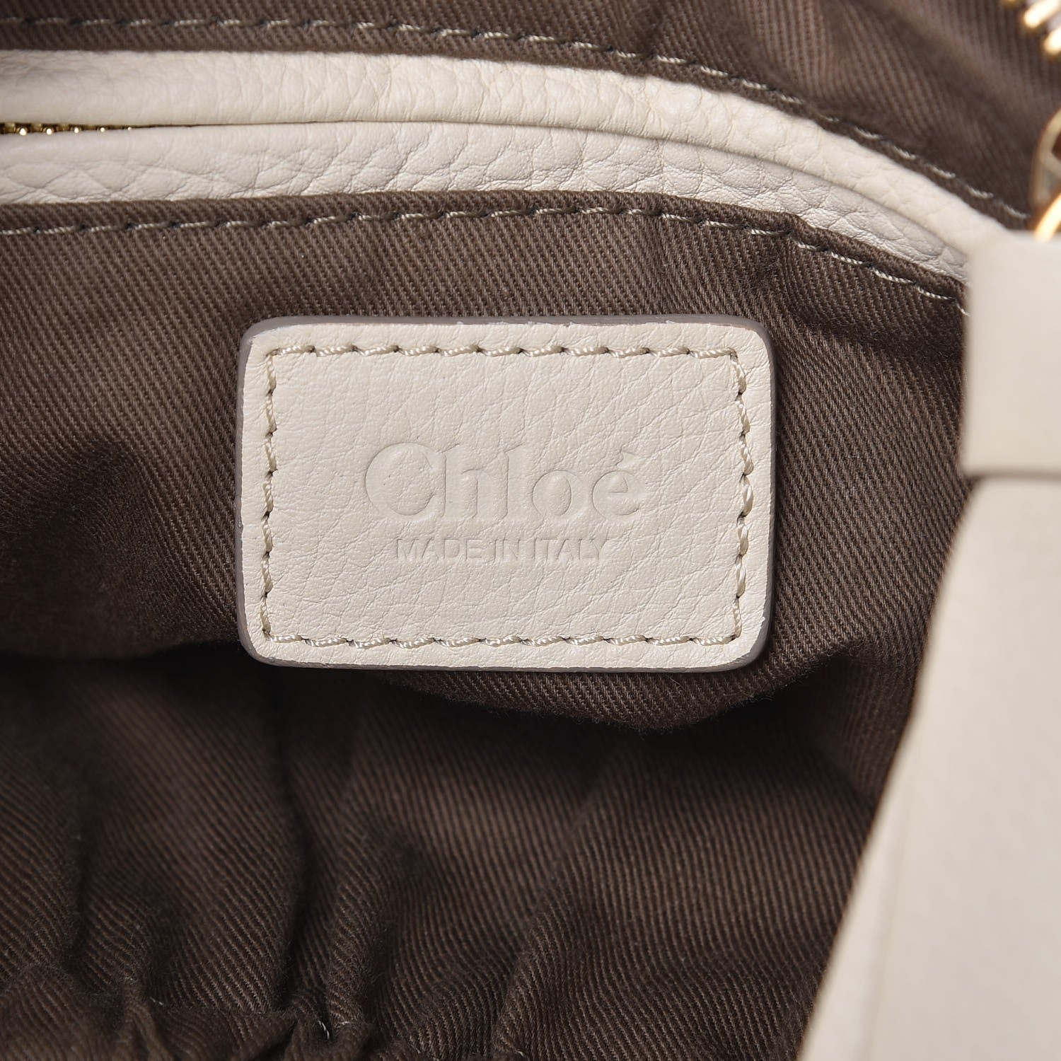 Chloe Calfskin Medium Marcie Satchel Cream 6 of 7