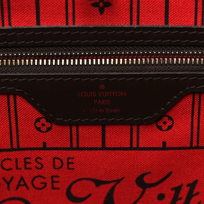 Louis Vuitton Damier Ebene Neverfull MM 6 of 9