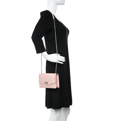 Mulberry Small Classic Grain Calfskin Small Darley Powder Pink 2 of 9