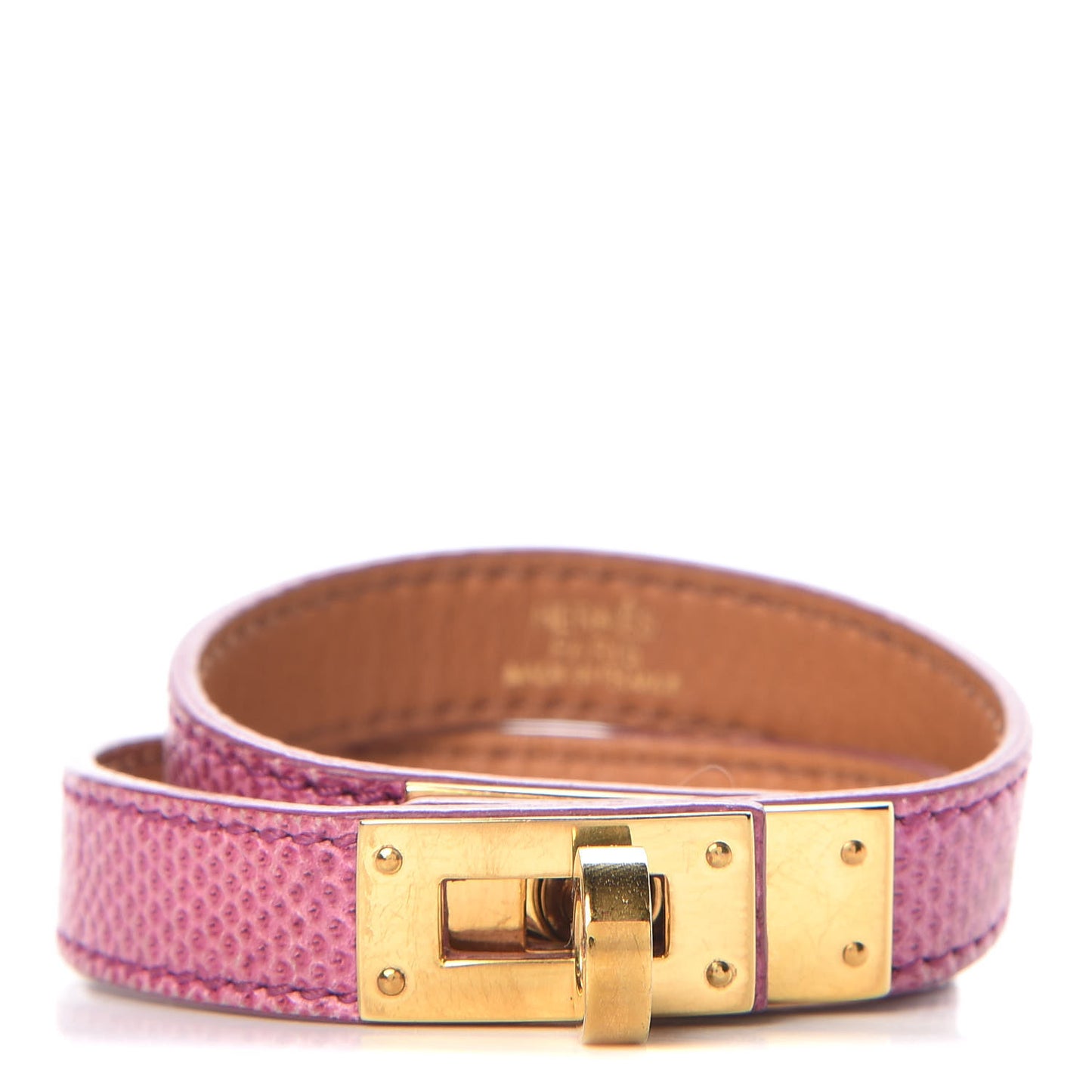 Lizard Kelly Double Tour Bracelet M Pastel Lilac