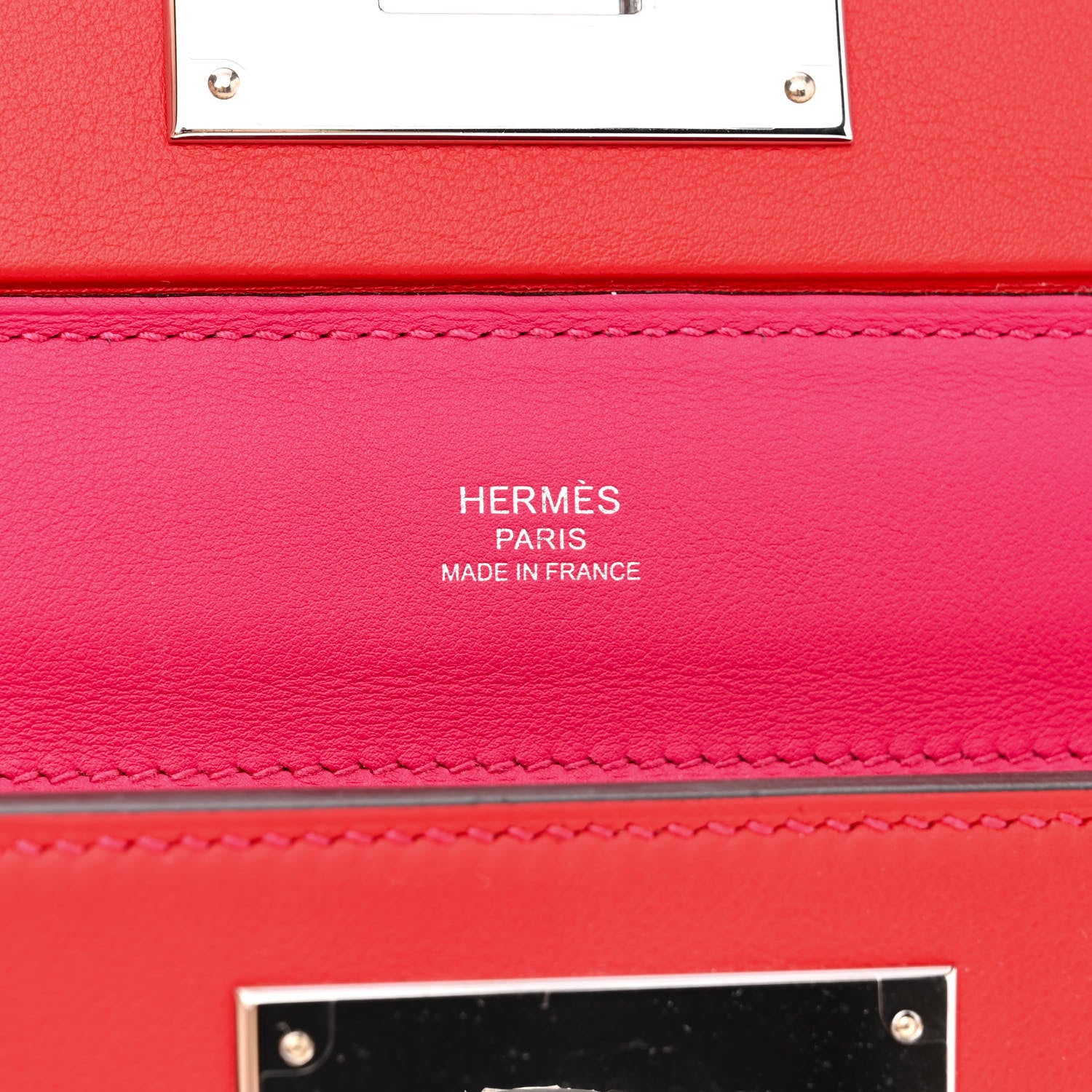 Hermes Evercolor Swift 24/24 21 Rose Mexico Rouge De Coeur 6 of 11