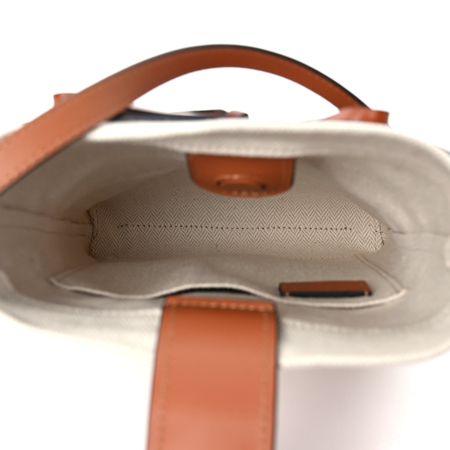 Smooth Calfskin Ikebana Small Shoulder Bag Tan
