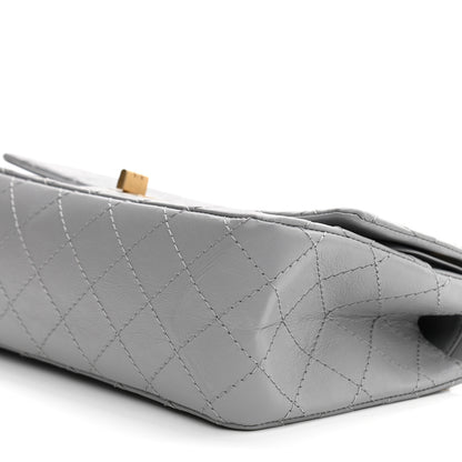 Chanel Aged Calfskin Quilted 2.55 Reissue 225 Flap Grey 9 of 11