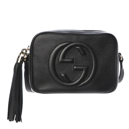 Gucci Pebbled Calfskin Small Soho Disco Bag Black 1 of 7