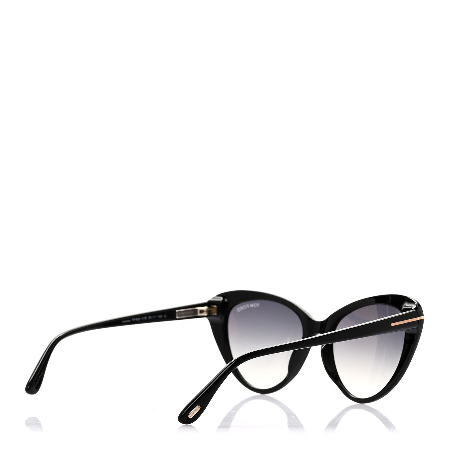 Tom Ford Acetate Harlow Sunglasses TF869 Black 4 of 7