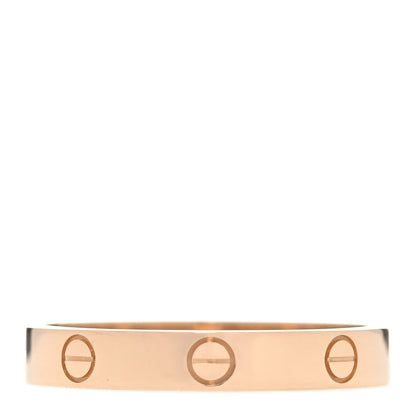 Cartier 18K Yellow Gold 3.5mm LOVE Wedding Band Ring 64 10.75 3 of 5