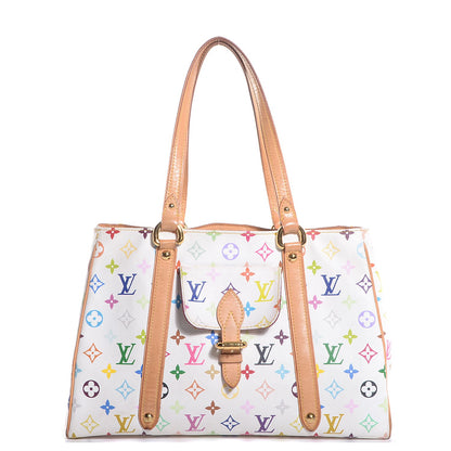 Louis Vuitton Monogram Multicolor Aurelia MM White 1 of 7