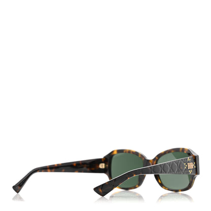 Christian Dior Acetate Cannage Lady Dior Studs 5 Sunglasses Havana 5 of 10