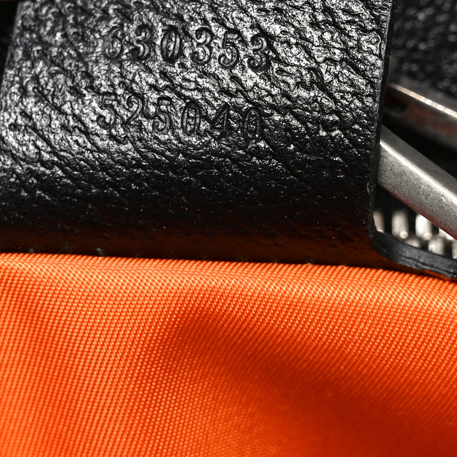 Gucci Econyl Nylon Monogram Large Off The Grid Tote Bag Carrot Orange Black 7 of 10