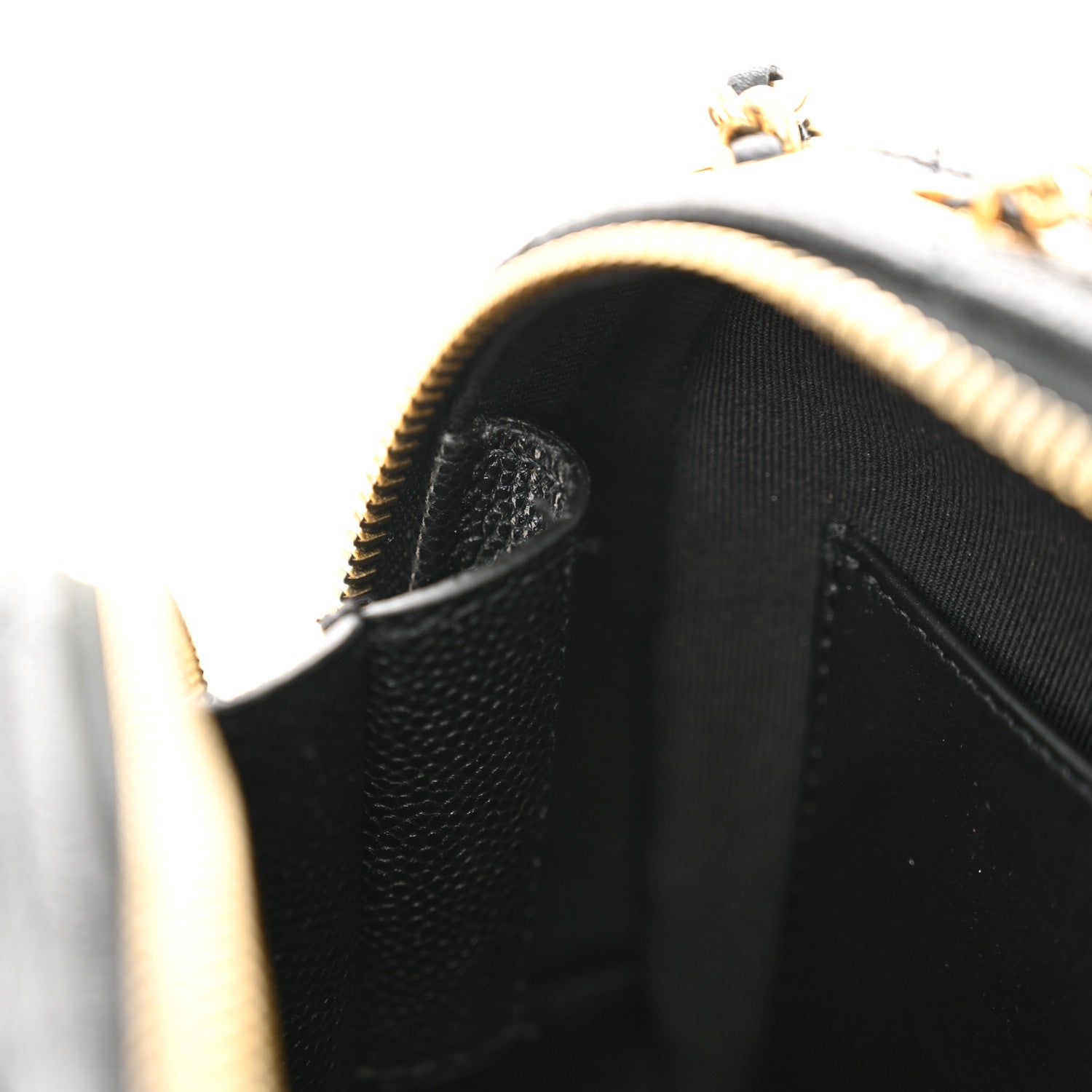 Chanel Caviar Quilted CC Vanity Case Black 12 of 12