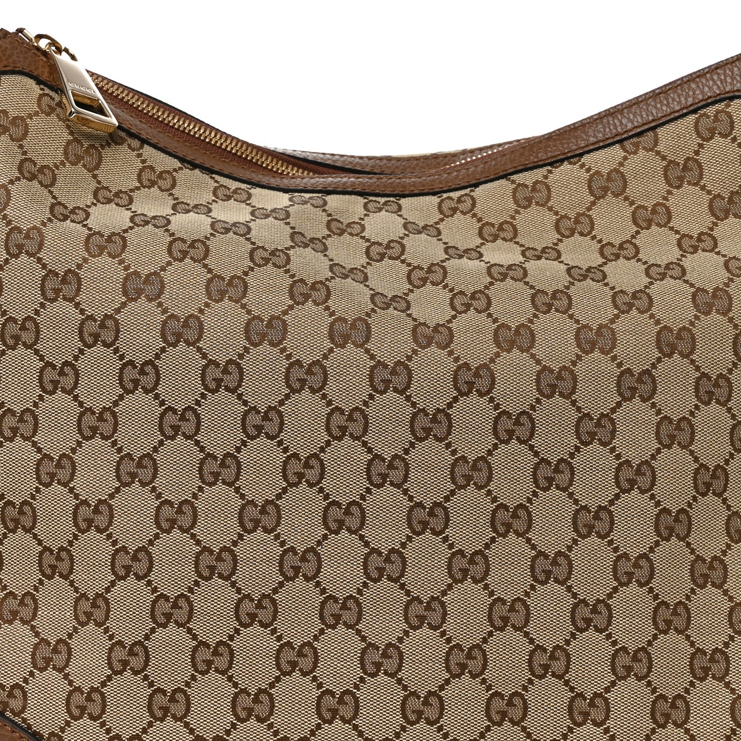 Soft GG Monogram Large Margaux Hobo Brown