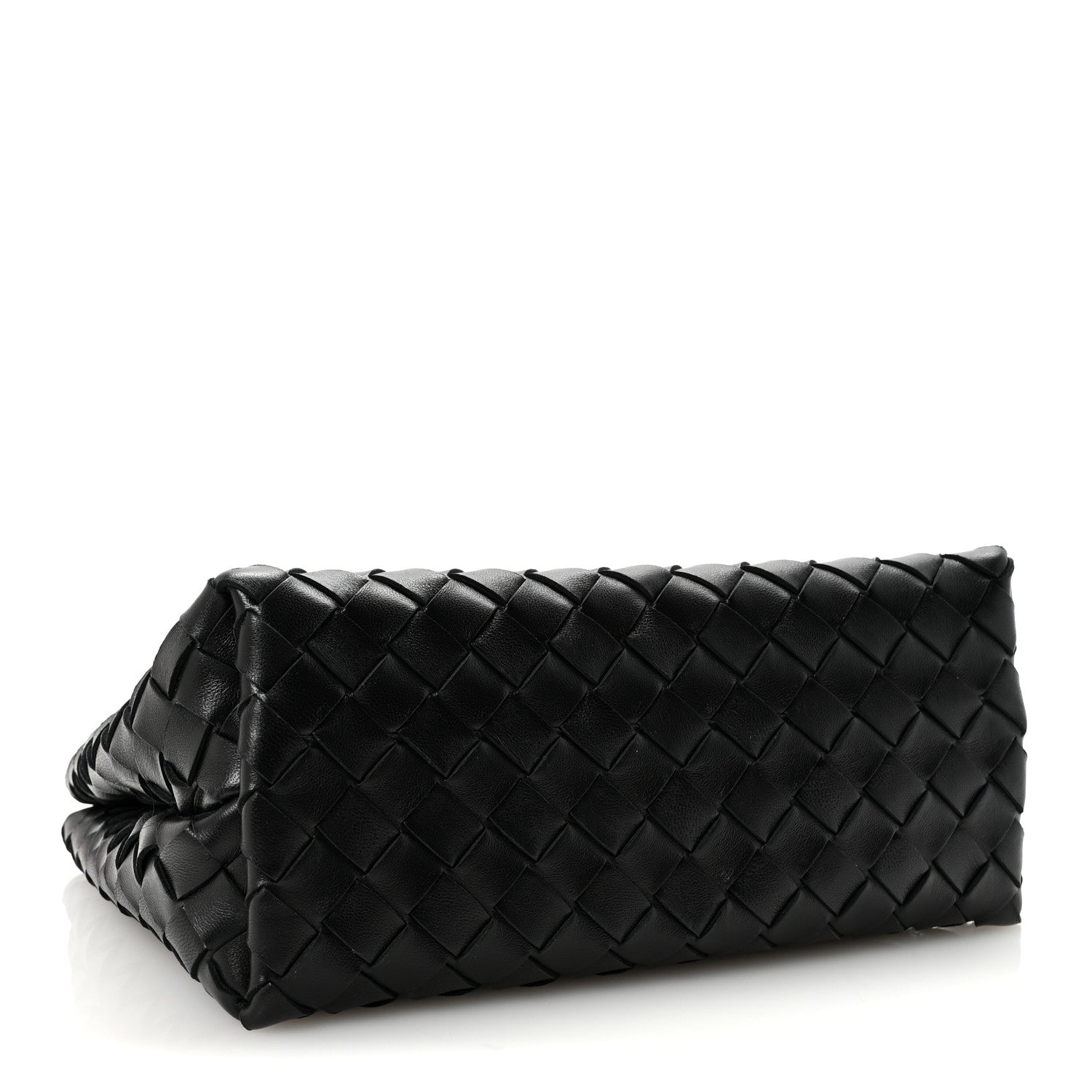 Bottega Veneta Nappa Intrecciato Small Andiamo With Chain Shoulder Bag Black 4 of 9