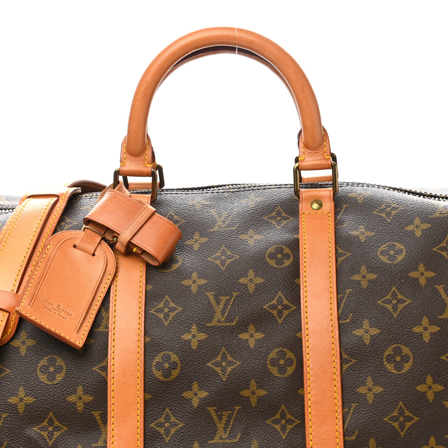 Louis Vuitton Monogram Keepall Bandouliere 55 9 of 15