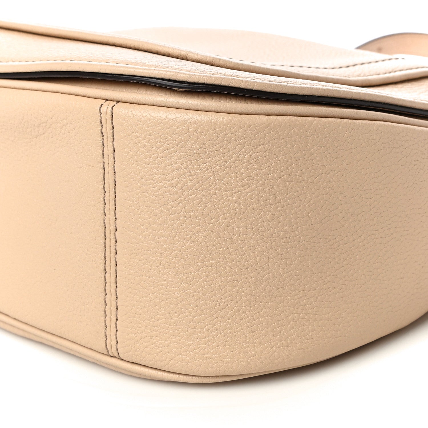 Marc Jacobs Calfskin Empire City Messenger Crossbody Beige 10 of 12