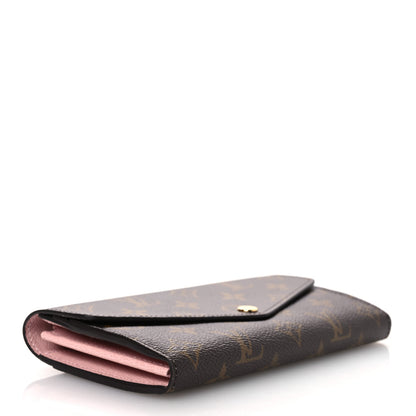 Louis Vuitton Monogram Sarah Wallet NM Rose Ballerine 4 of 6
