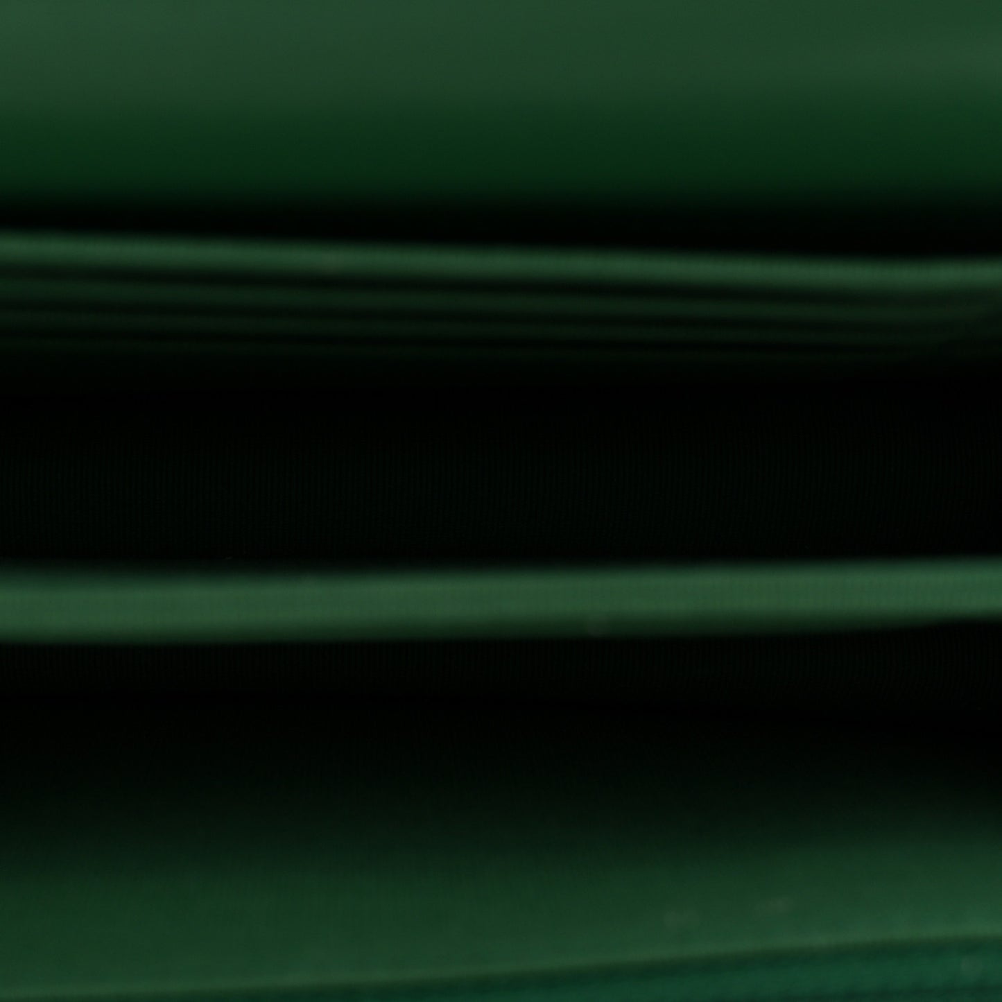 Aged Calfskin Quilted Mini Reissue Wallet On Chain WOC Green
