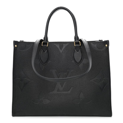 Louis Vuitton Empreinte Monogram Giant Onthego MM Black 1 of 9