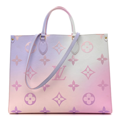 Louis Vuitton Monogram Giant Spring In The City Onthego GM Sunrise Pastel 1 of 12