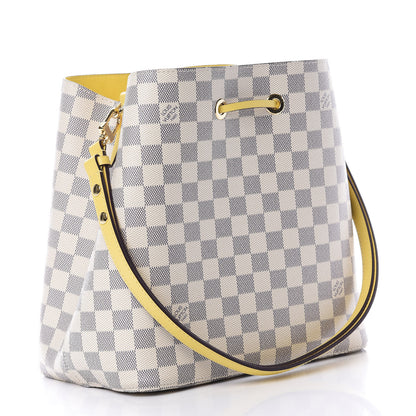 Louis Vuitton Damier Azur Neonoe MM Pineapple 3 of 11