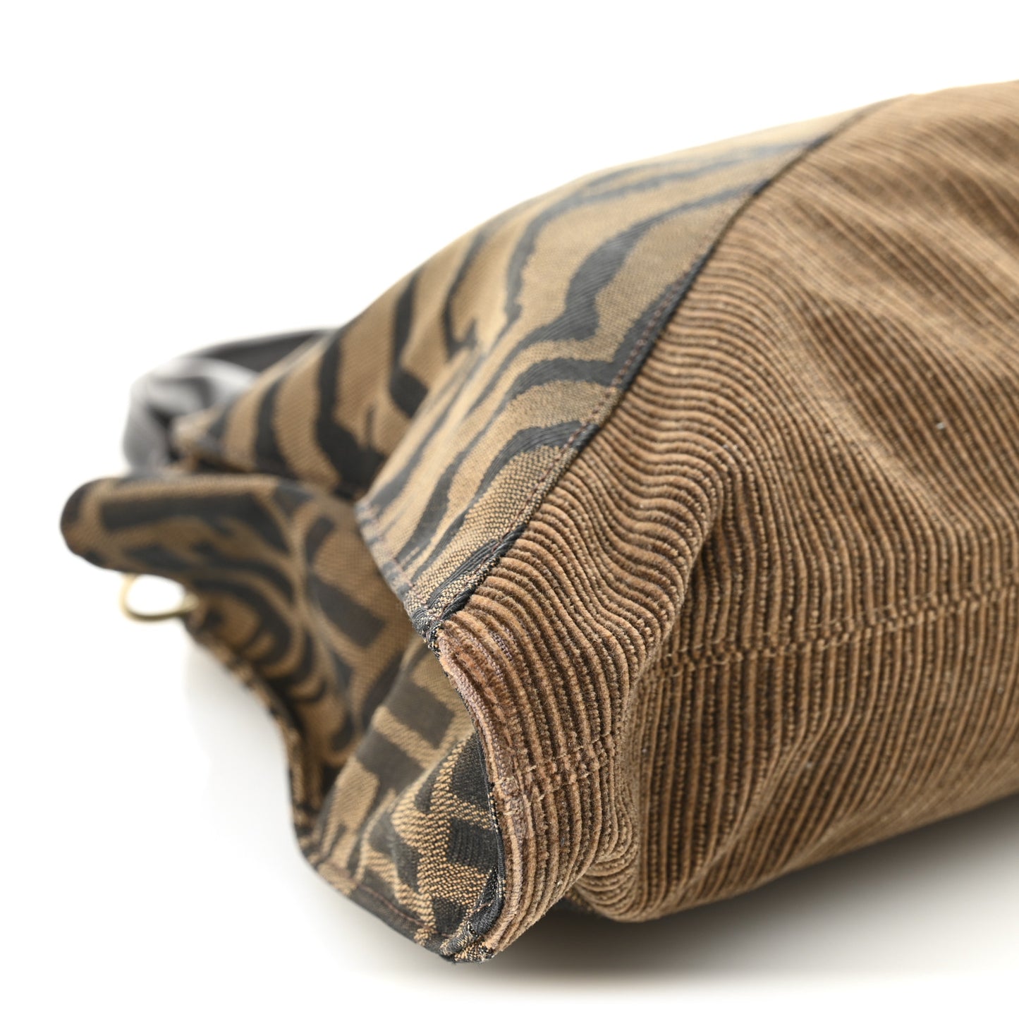Zucca Large Devil Trapezio Tote Tobacco