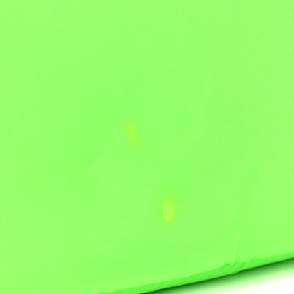 Prada Tessuto Nylon Soft Padded Medium Shopping Tote Verde Fluo 12 of 13