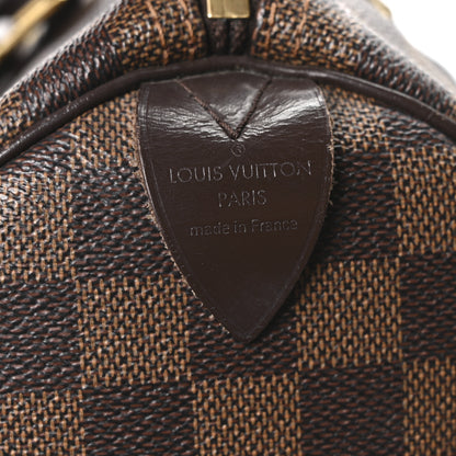 Louis Vuitton Damier Ebene Speedy 30 6 of 9