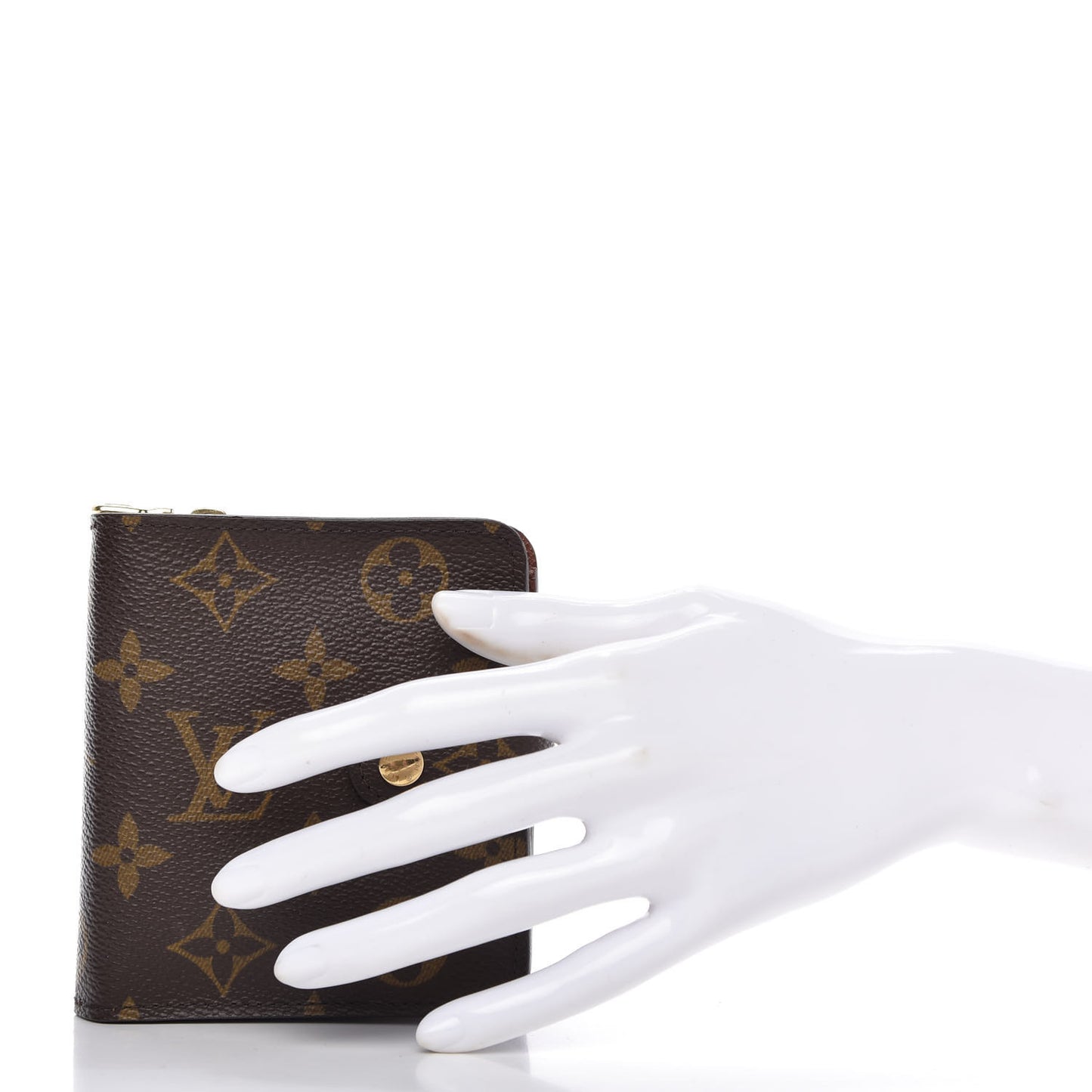 Monogram Compact Zippe Zipped Wallet