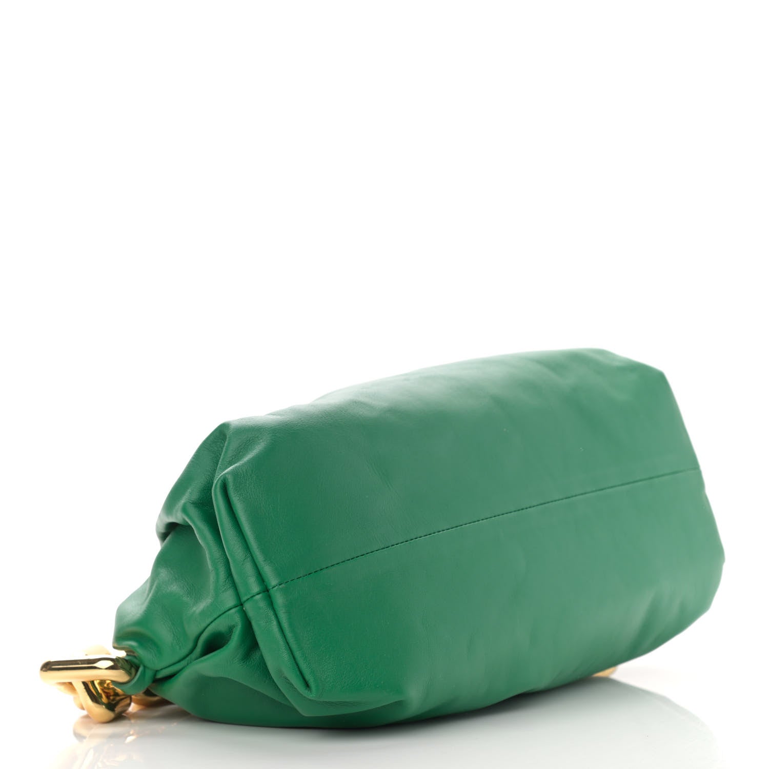 Bottega Veneta Calfskin The Pouch Chain Racing Green 4 of 11