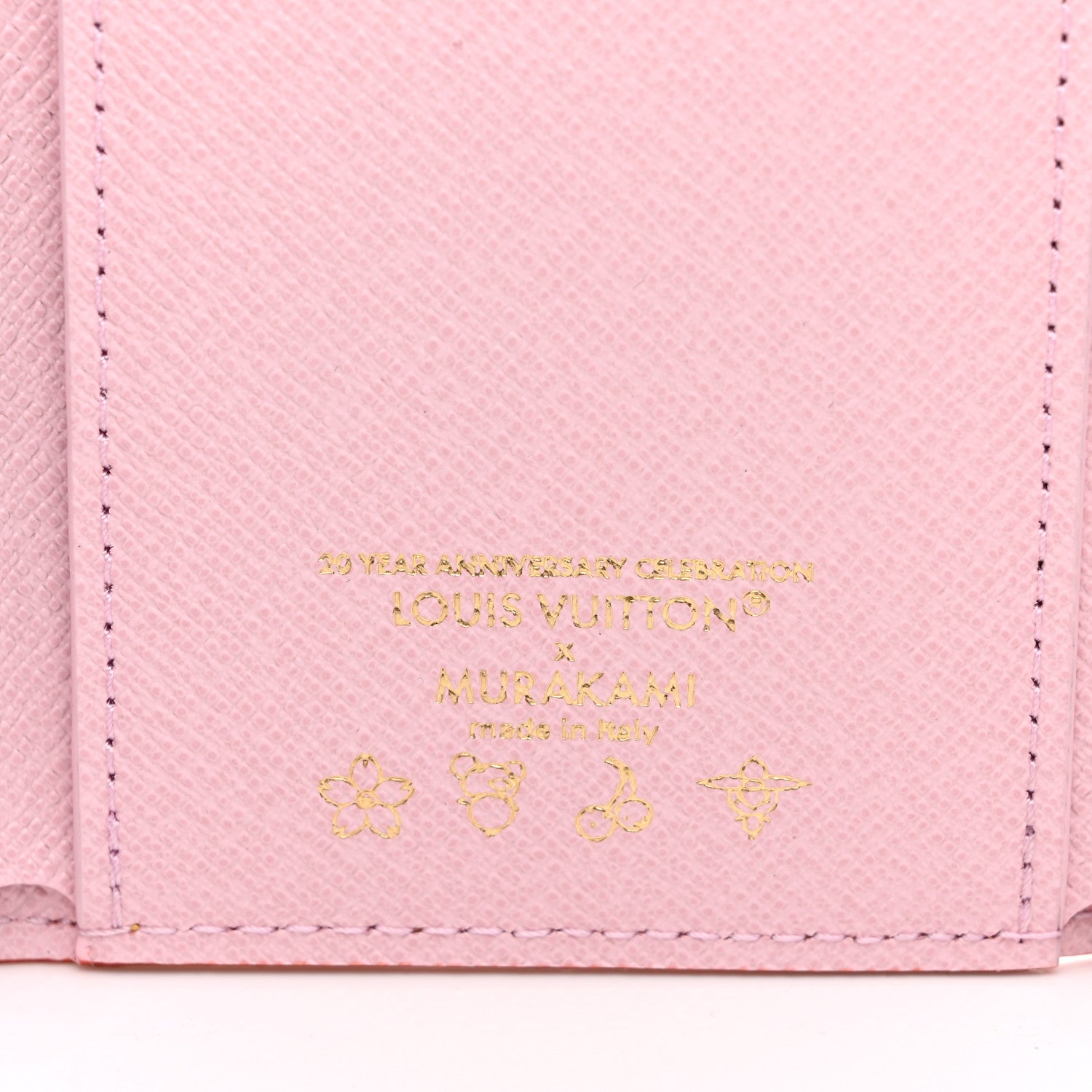 Louis Vuitton LV X TM Monogram Cherry Blossom Victorine Wallet Sakura Brown 6 of 6
